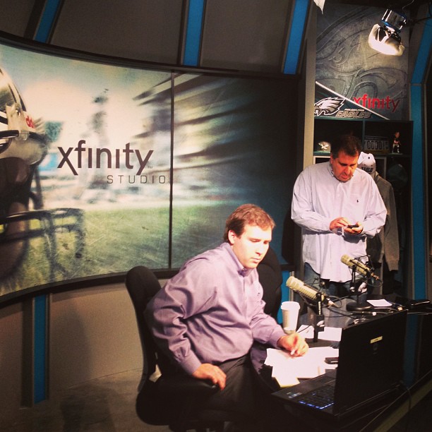 Xfinity Studio: where the Eagles Live! magic happens. Call 215-339-6709 with your free agency and draft questions at 12 pm ET to get answers live and on the air.