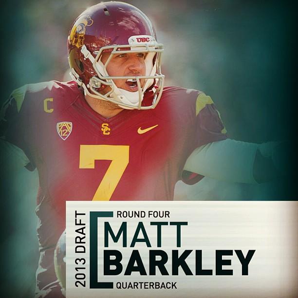 East Coast, Best Coast. USC QB Matt Barkley is an Eagle.