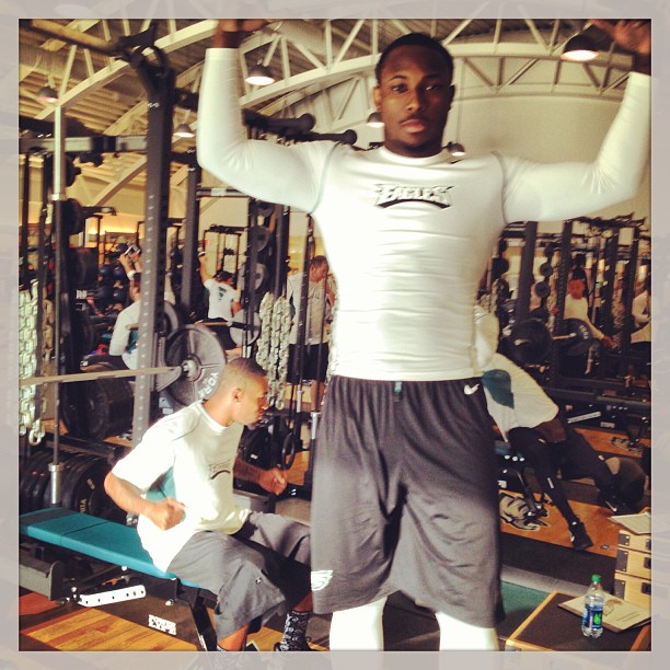 Rise and shine with Shady McCoy and DeSean Jackson.