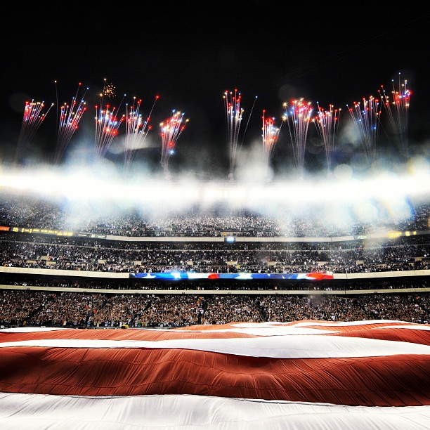 2009: picture-perfect fireworks at Lincoln Financial Field.