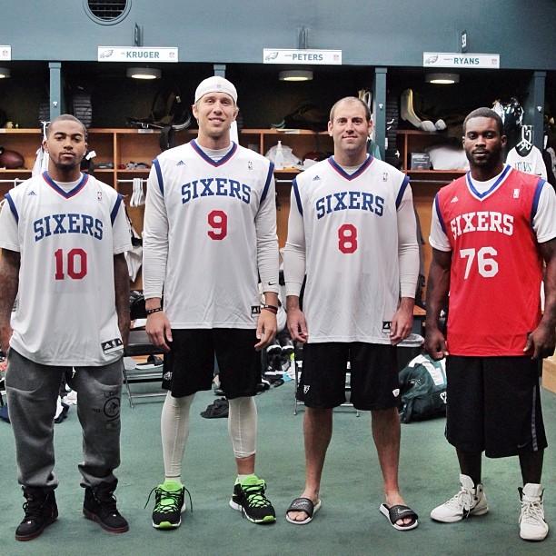 From our own 10, 9, 8, 7 to the @Philadelphia76ers: Good luck this season!