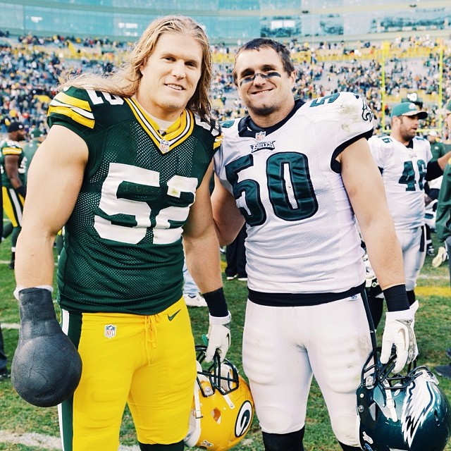 Brotherly Love at #PHIvsGB.