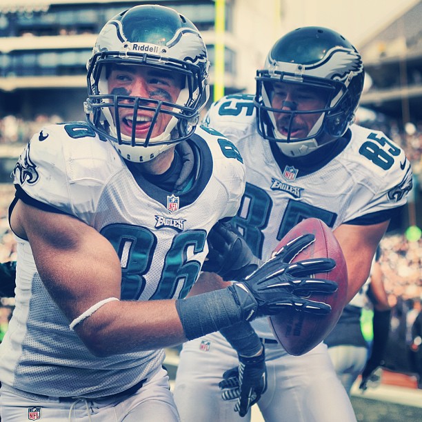 That moment when you score your first @nfl touchdown.