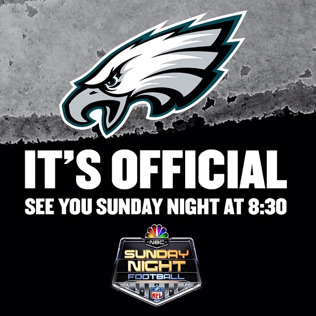 BREAKING: Our 2013 regular season finale has been FLEXED to #SNF. will decide the NFC East crown.