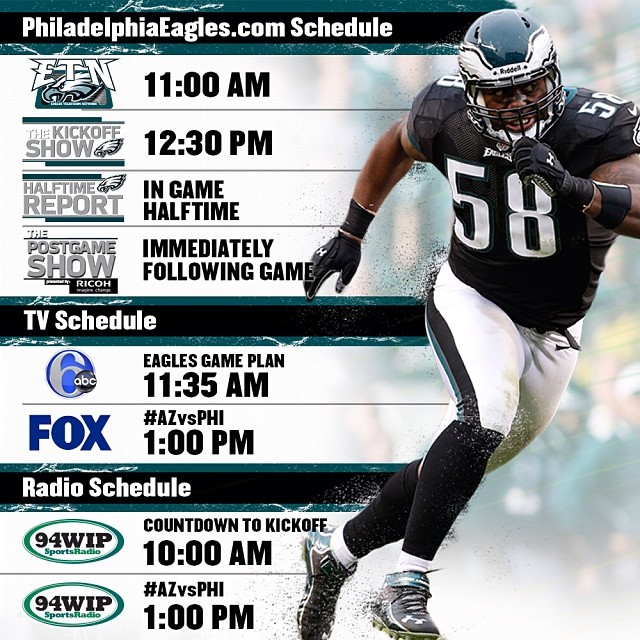 Can't wait until 1 pm for football? coverage starts NOW on PhiladelphiaEagles.com.