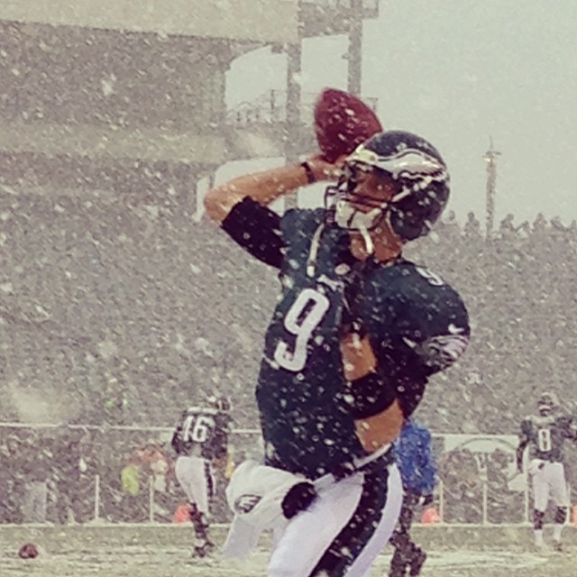 This Texas kid is going sleeveless for the #SnowBowl.