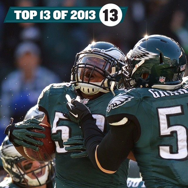 Final week of the @nfl season. Two photos per day. Our Top 13 of 2013 starts now. No. 13: Special Teams, Special TD.