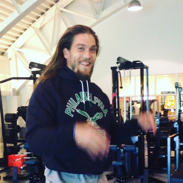 Another member of the Long Hair Don't Care Club: @50_braman (looking  in that hoodie)