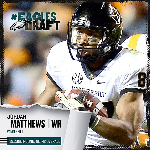 TRADE UP! With the 42nd pick, your select WR Jordan Matthews.