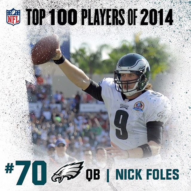 You know the words: Score a TD 1-2-3 ... 4-5-6-7. Congrats Nick Foles!