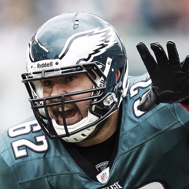 to rookie Jason Kelce. Pre-beard. Pre-extension. Always #FlyEaglesFly. Rookie Minicamp starts tomorrow.