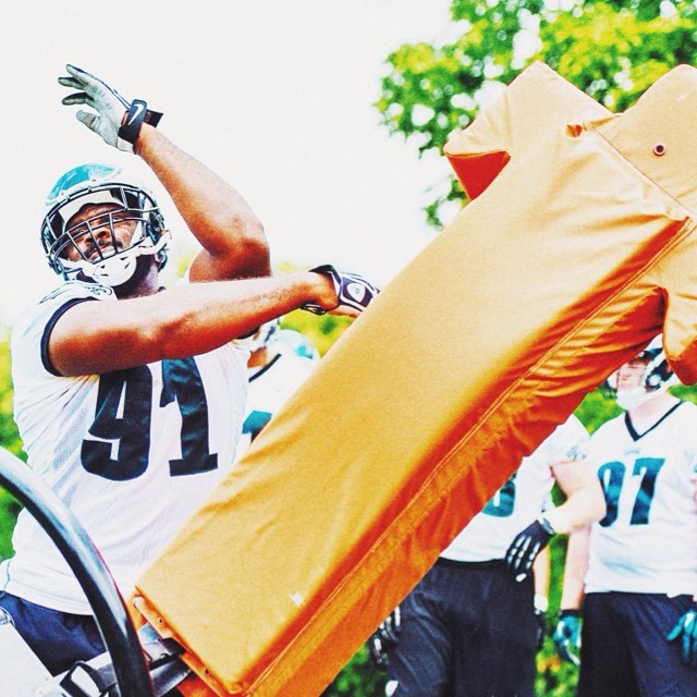 @fcoxx_91 vs. practice dummy. Guess who won.