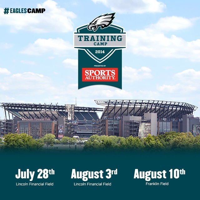 announce our schedule, including three free open practices. Full details on PhiladelphiaEagles.com.