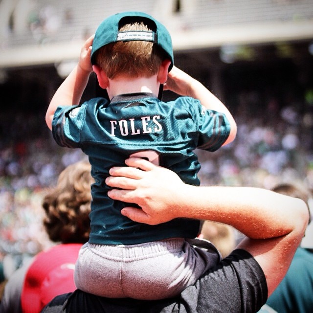 This is #EaglesNation.