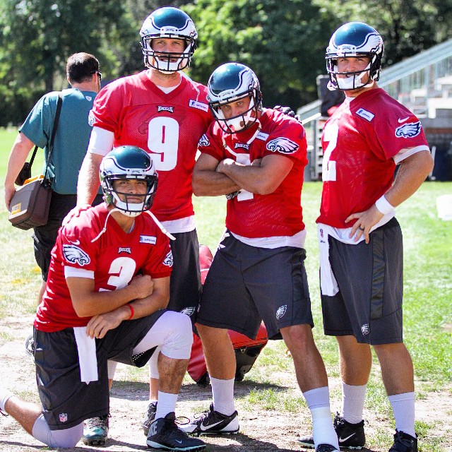 Your QBs looking tough, looking buff.