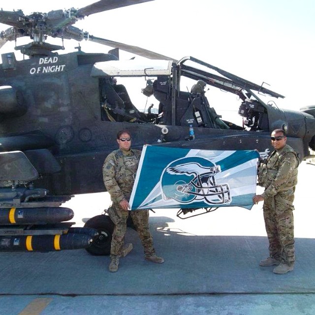 Heroes of #EaglesNation.