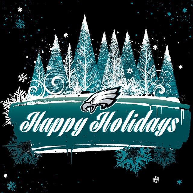 Merry Christmas and Happy Holidays, #EaglesNation!