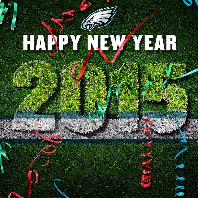 Hello, 2015. Let's #FlyEaglesFly.