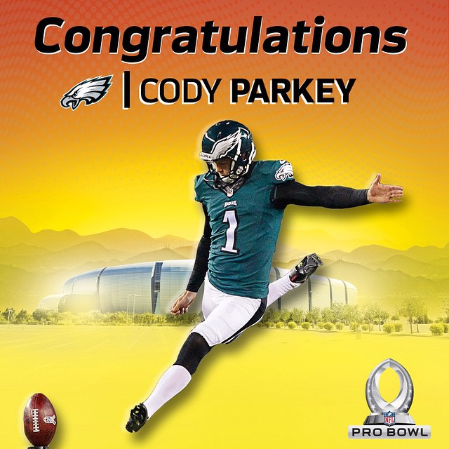 is Pro Bowl-bound. Congratulations to our record-setting rookie kicker!