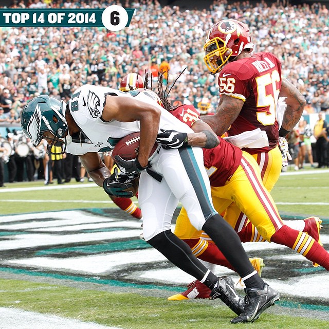 Top 14 of 2014 | #6: With a tip-toe touchdown, scores an @nfl checkmate.