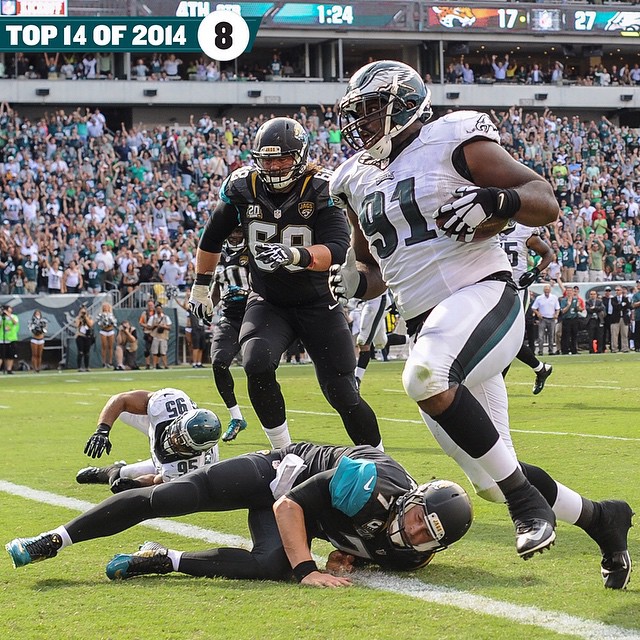 Top 14 of 2014 | #8: An All-Pro dances his way into the end zone.