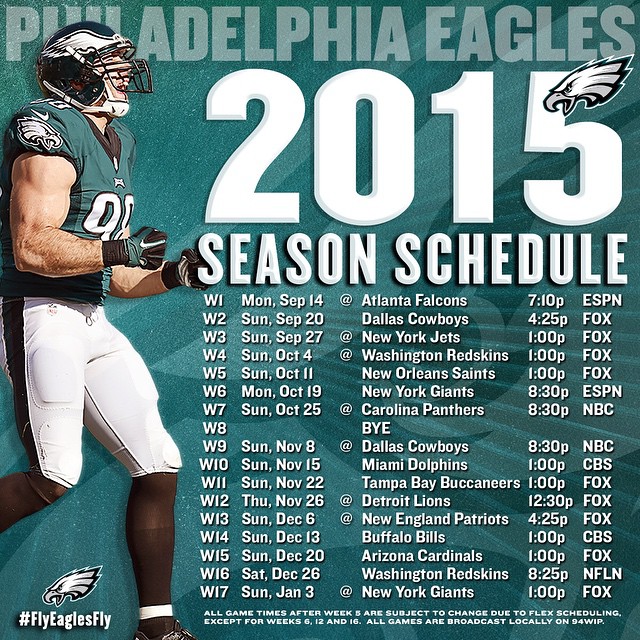 Every fall, we rise. The 2015 schedule has landed. Click the link in our bio for additional schedule analysis.