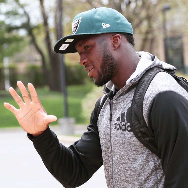 @nelsonagholor15 is already bleeding green.