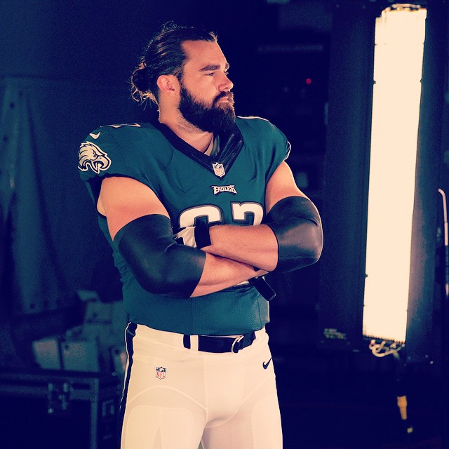 Jason Kelce is ready for his close-up.