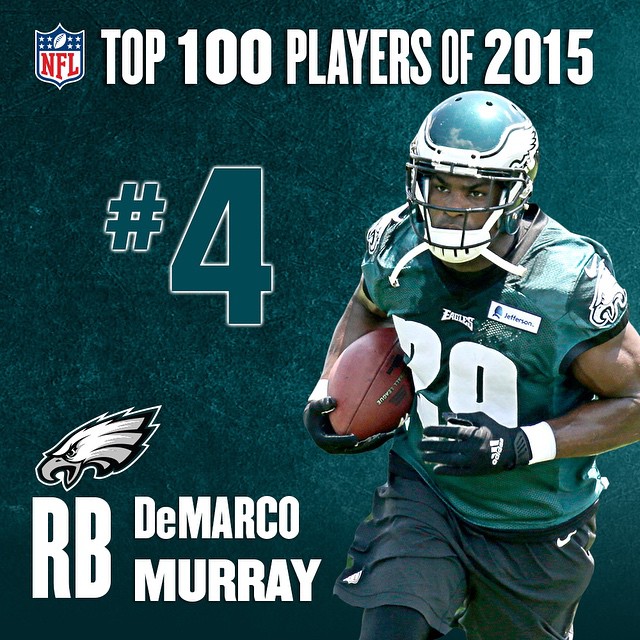 The highest-ranked NFC East player in the history of #NFLTop100, the reigning rushing champ, and a new weapon.