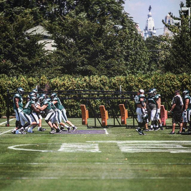 Billy Penn tuning in for today's #EaglesCamp.