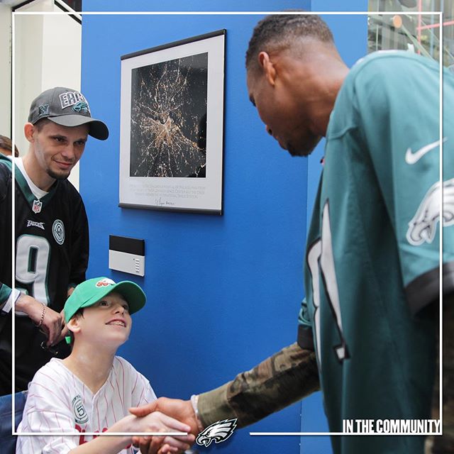 Inspiring smiles with the superheroes at Children's Hospital of Philadelphia.