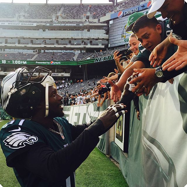 This is #EaglesNation.