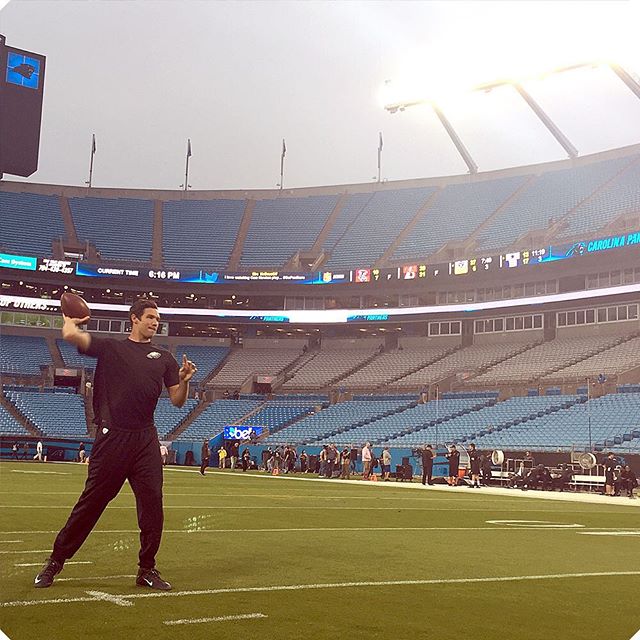 QB1 under the Sunday Night lights.