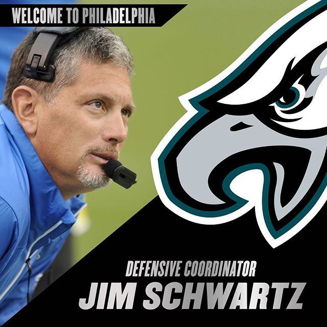 Doug Pederson announced today that Jim Schwartz will be his defensive coordinator. Click the link in our bio for more information.