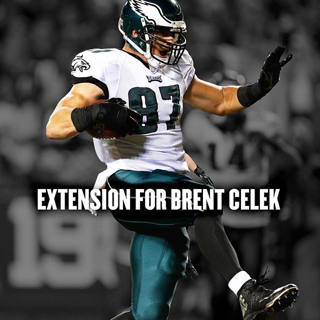 Happy belated birthday to TE Brent Celek who has just agreed to terms on a new 3-year deal. Click the link in our bio for more information.