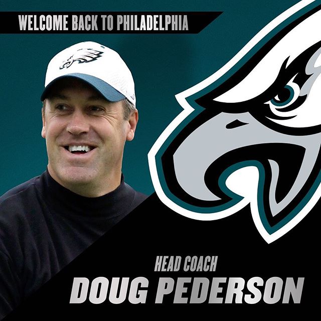 It's official! Doug Pederson is the 23rd head coach of the #Eagles. Click the link in our bio for more info.