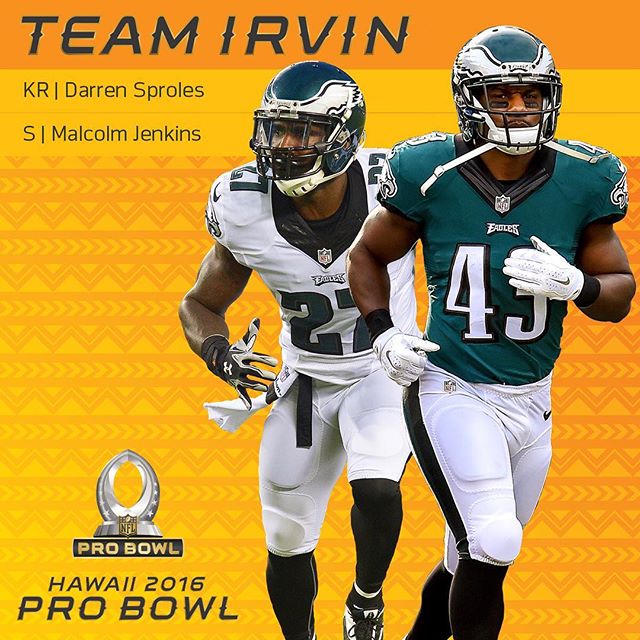 Sproles and Jenkins will be playing for at the #ProBowl!