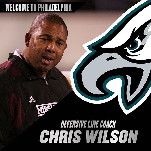 The welcome new Defensive Line Coach Chris Wilson and Offensive Quality Control/Assistant Wide Receivers Coach Joe D'Orazio to Philadelphia.