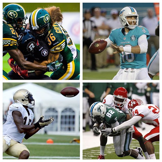 The have signed the following players: CB Aaron Grymes QB McLeod Bethel-Thompson WR Seantavius Jones WR Xavier Rush