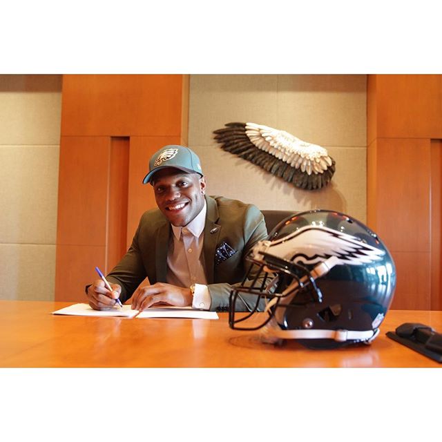 S Rodney McLeod is happy to be in Philadelphia.