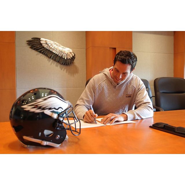 Sam Bradford makes it official. Press conference will begin at 2:30PM on our app & PhiladelphiaEagles.com.